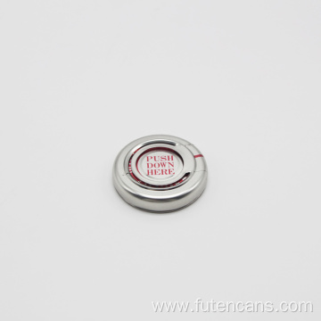 Metal Finger Press Cap for Packaging Can